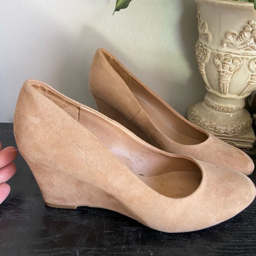 Merona suede wedge